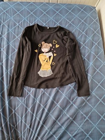 Tee-shirt manches longues fille