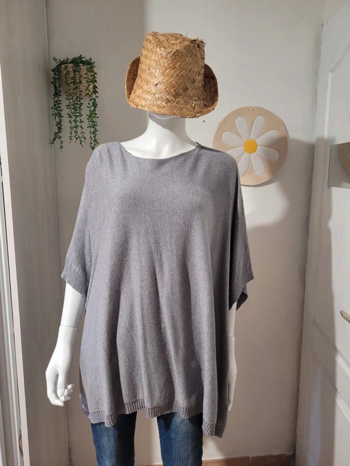 Petit pull style poncho - photo numéro 2