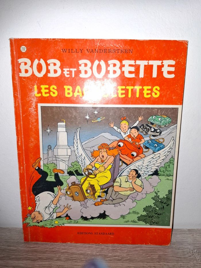 Bande dessinée Bob et bobette les bagnolettes