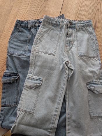 Lot de deux jeans fille