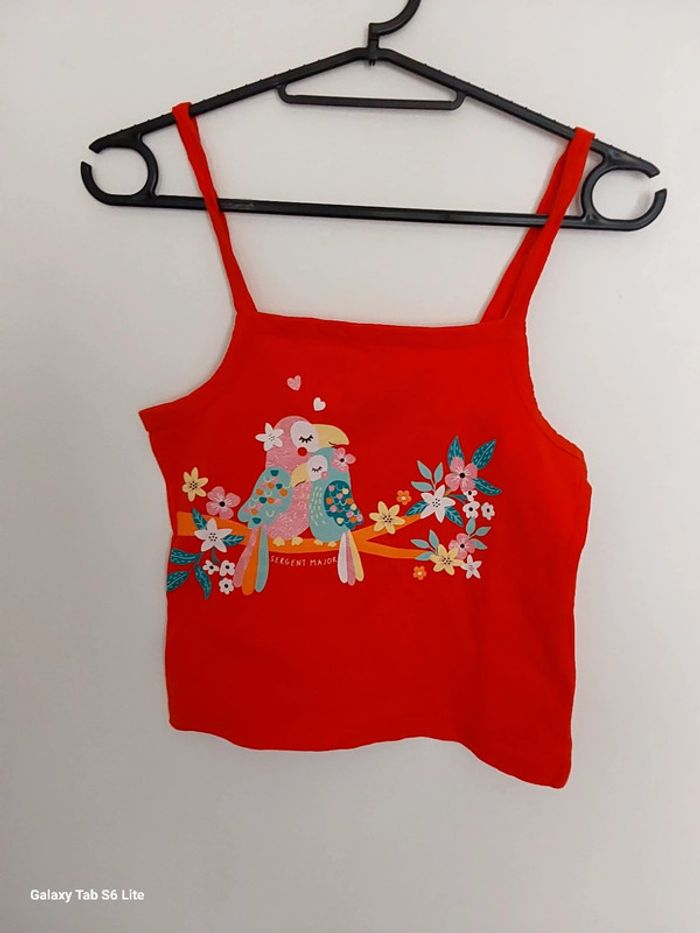 T shirt sergent major fille 7 ans
