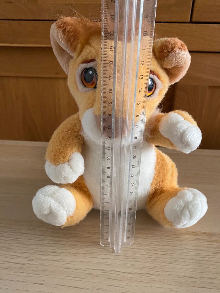 Peluche Disney Mattel 1994 roi lion King lionceau Simba bébé - photo numéro 5