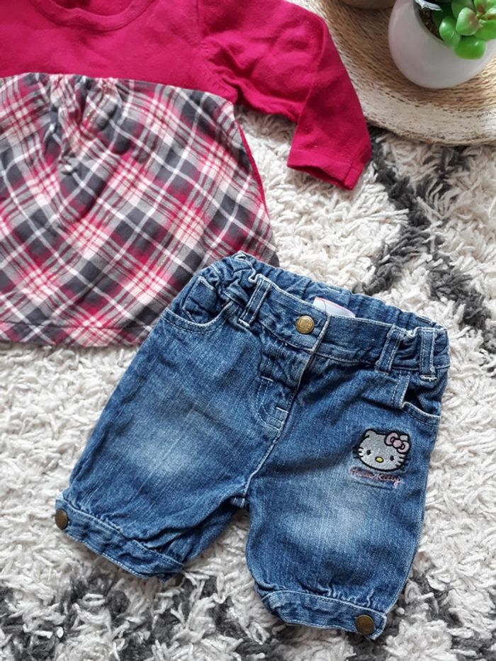 Ensemble tape à l'œil taille 6 mois💕Solde de Réduction sur lot Activée🥳🛍 - photo numéro 3