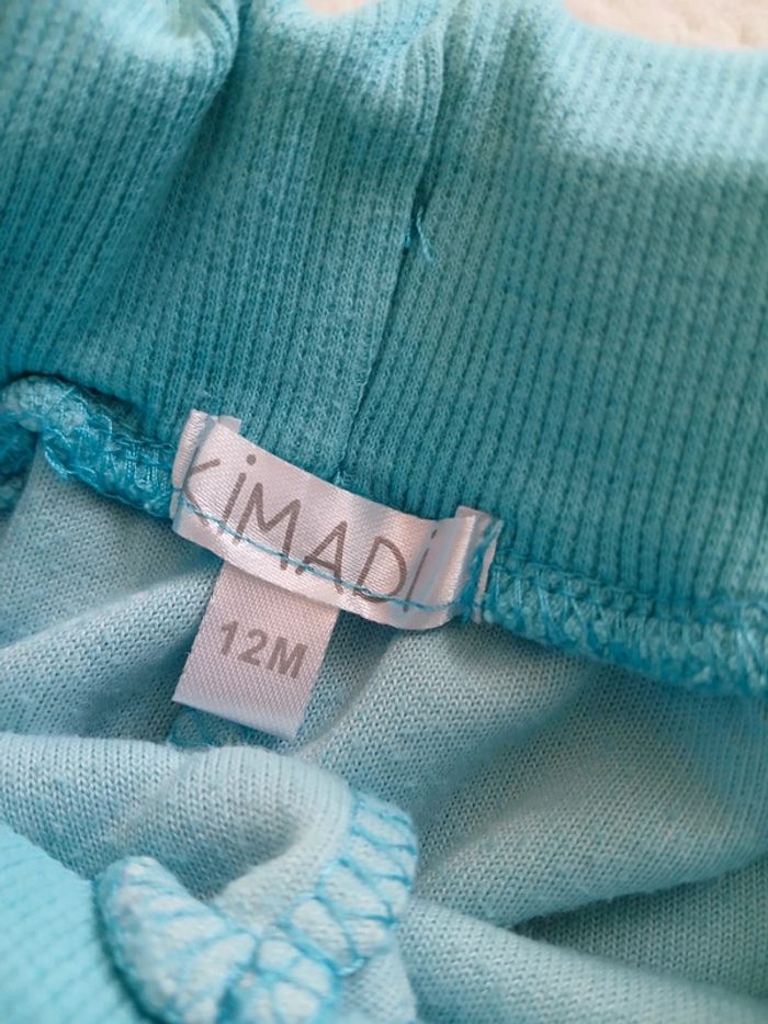 Lot de 2 joggings fille taille 12 mois - photo numéro 4