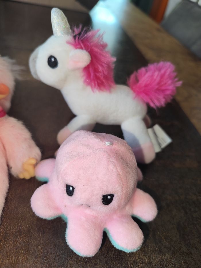 Kiki monchhichi peluches licorne  poulpe - photo numéro 6