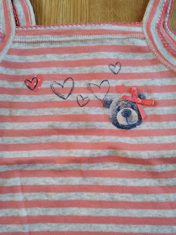 Lot 7 bodies bretelles 12 mois - photo numéro 7