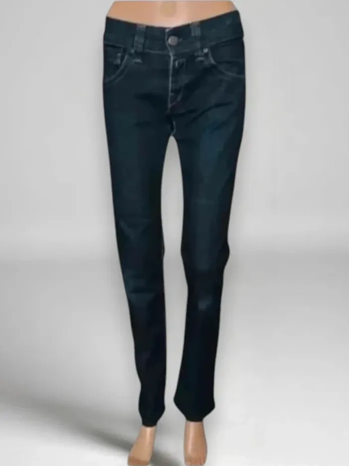 Jean Replay coupe straight ,taille basse , extensible - photo numéro 3
