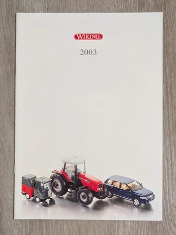 Catalogue miniatures Wiking 1/87 2003