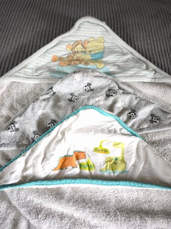 Lot capes de bain