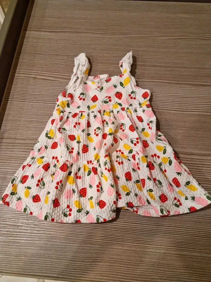 Robe fruit 6 mois