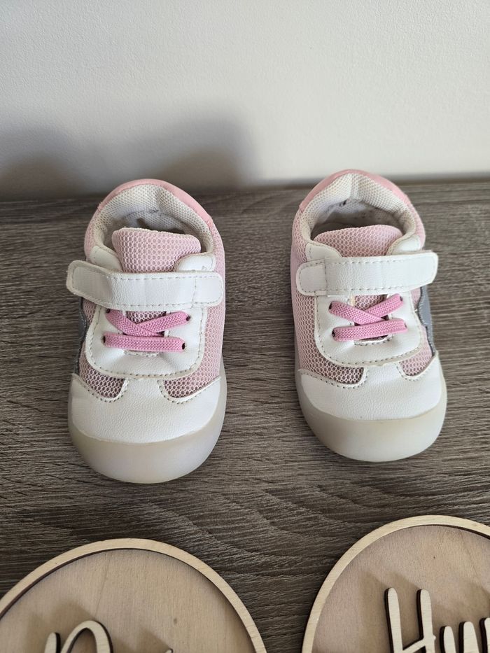 Chaussure Bébé Fille - Basket souple - photo numéro 2