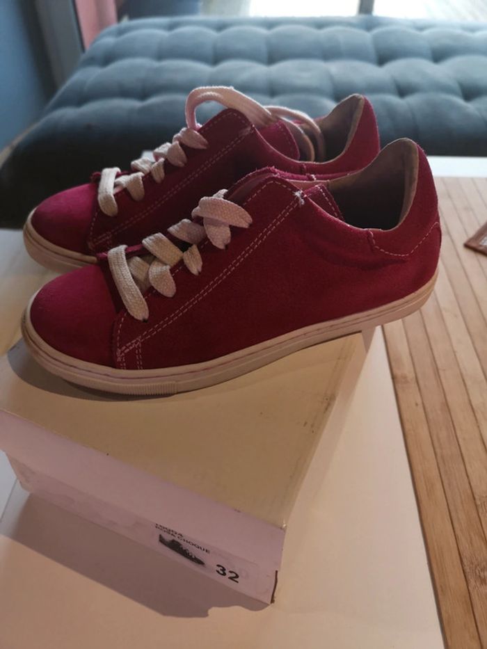 Chaussure dain fille rose - photo numéro 4