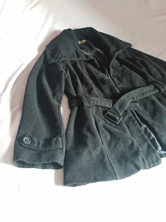 Manteau noir XL - photo numéro 3