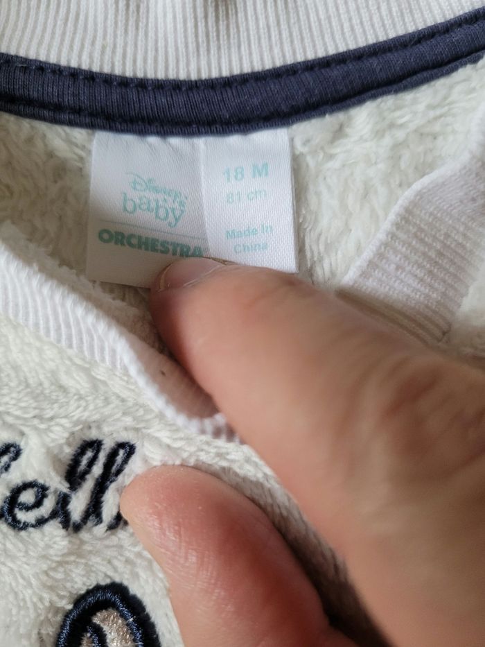 Pull polaire Disney Minnie taille 18 mois - photo numéro 4