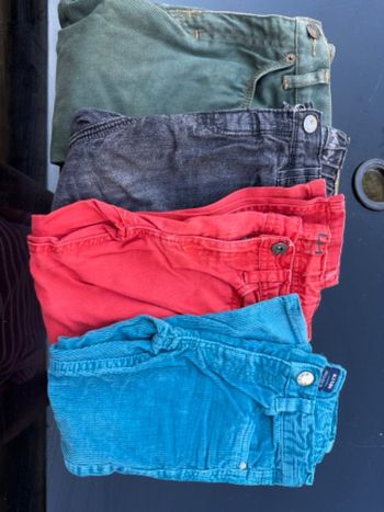 Lot 4 pantalons