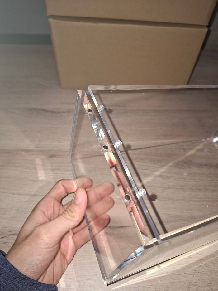 Lot de 2 acryliques premium pour display bundle Pokémon aimantée épaisse - photo numéro 3