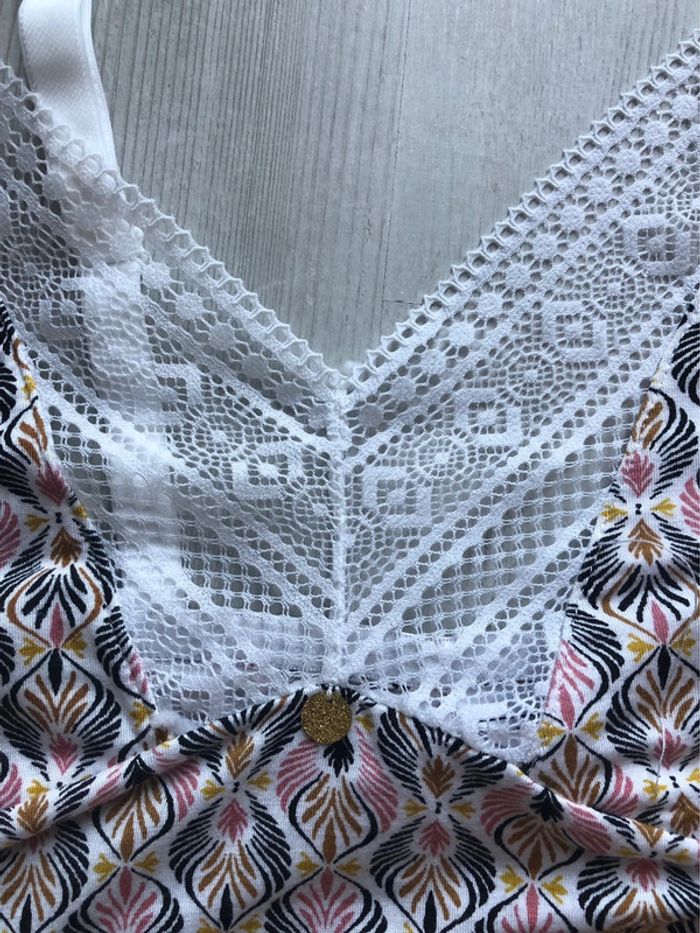 BB28- Ensemble lingerie de nuit top + shorty T 42-44 NEUF - photo numéro 10