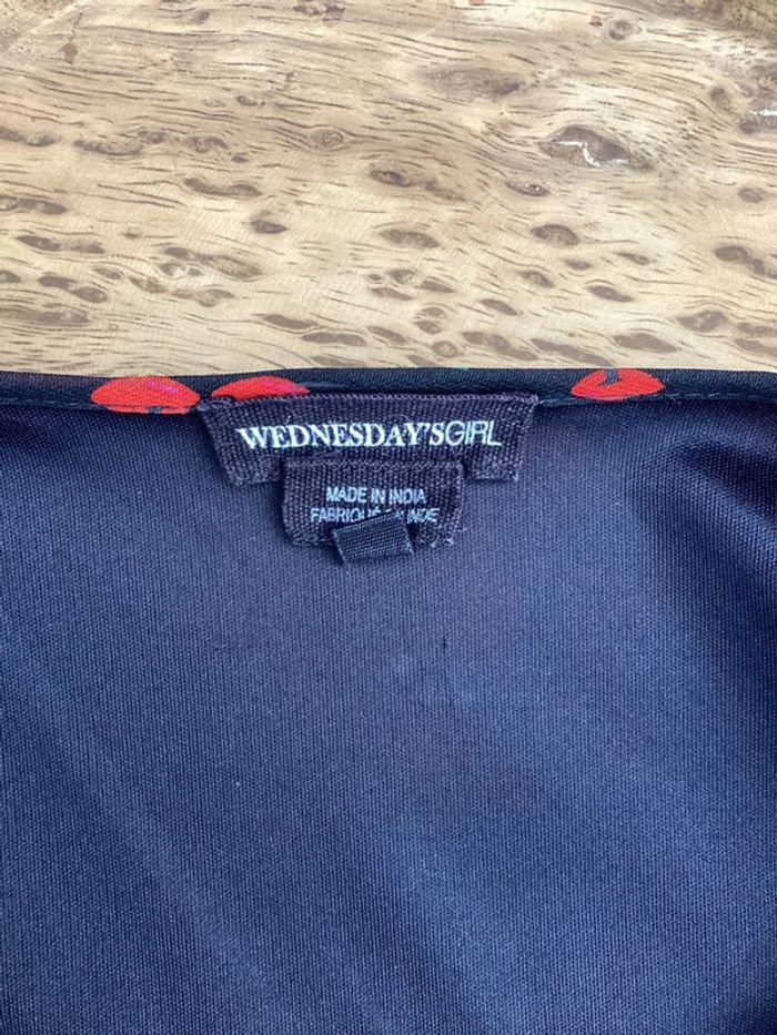 Robe portefeuille cerises Wednesday’s Girl – Taille XXS (convient S à petit M) - photo numéro 8