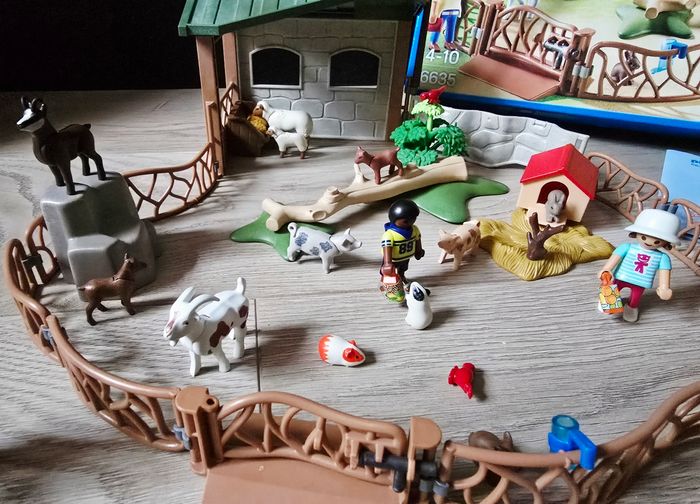 Playmobil city life 6635 : la vie en ville parc animalier - photo numéro 2