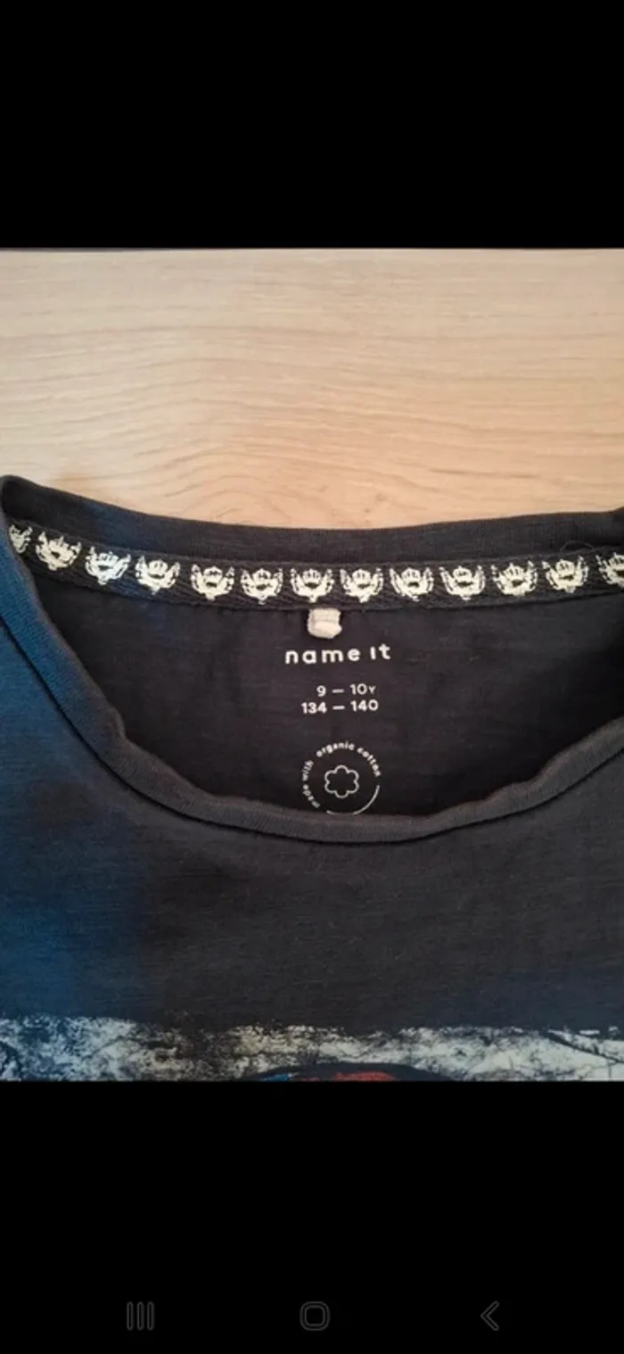 Tea shirt name it et short kiabi 9/10 ans - photo numéro 3