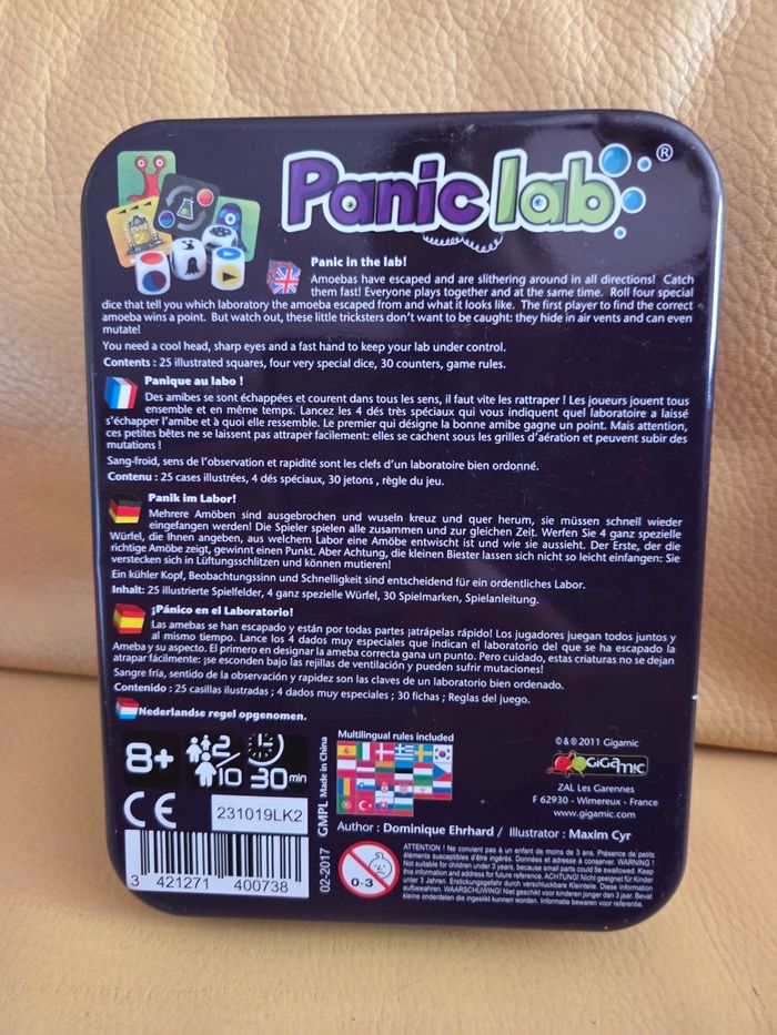 Panic lab - photo numéro 2