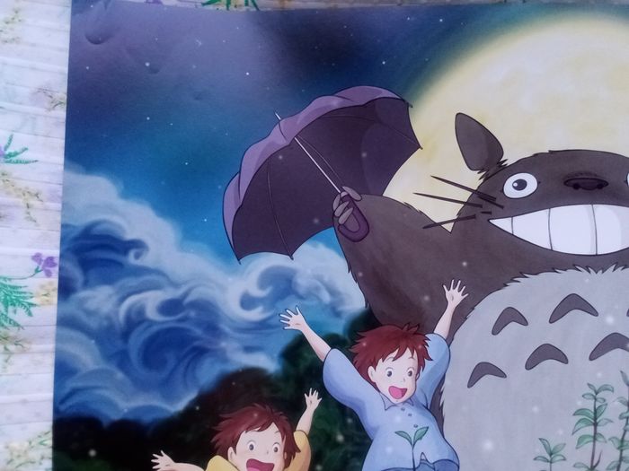 Affiche Poster Mon Voisin Totoro Studio Ghibli Miyazaki - photo numéro 2