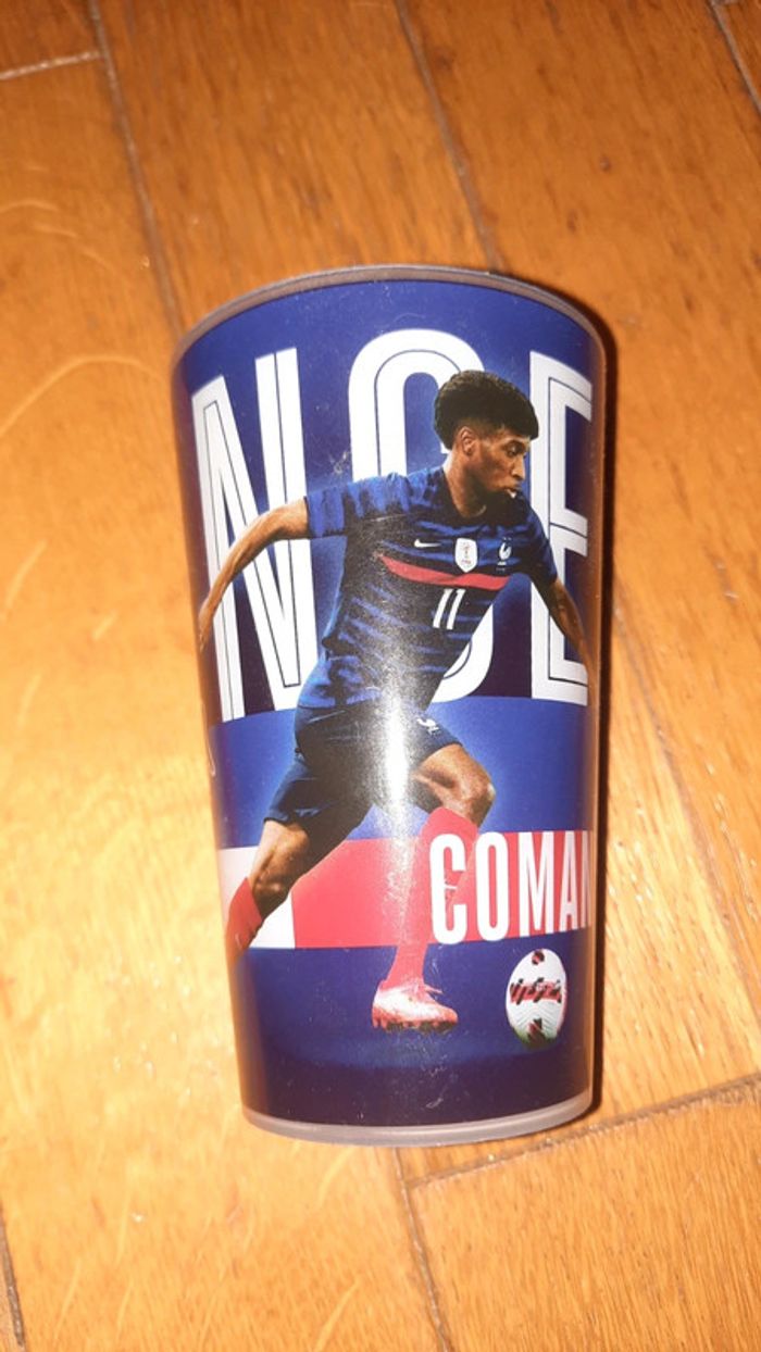 Verre intermarche football coman / dali