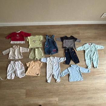 Lot vêtements bébé garçon 6 mois – Été, ensemble, pyjama
