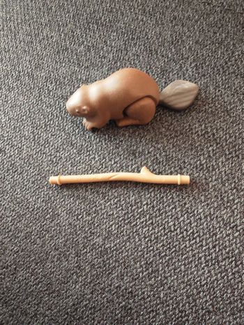 Castor et son bout de bois playmobil wiltopia