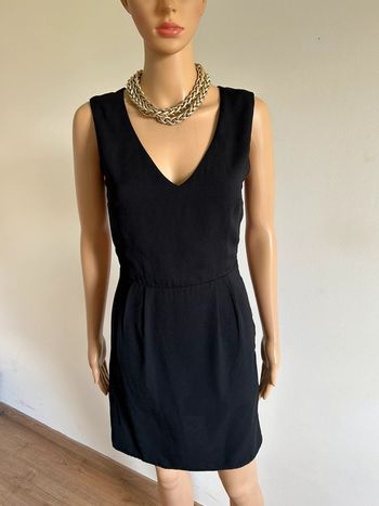 Robe noire sans manches Etam taille 34 jamais portée
