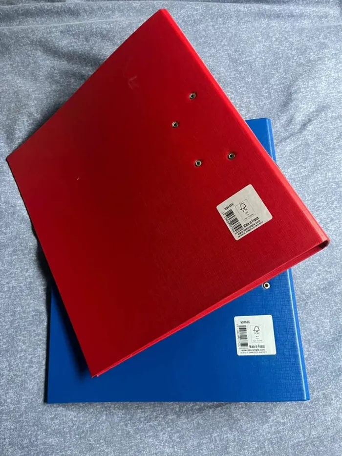 Lot de 2 classeurs - photo numéro 3