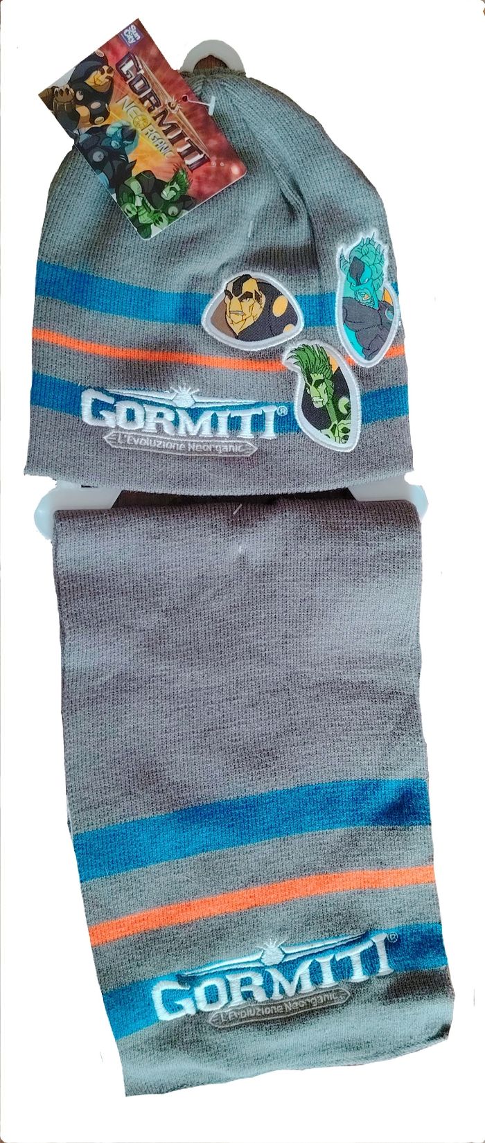 Affrontez l'hiver avec l'écharpe et le bonnet  Gormiti ! ❄️