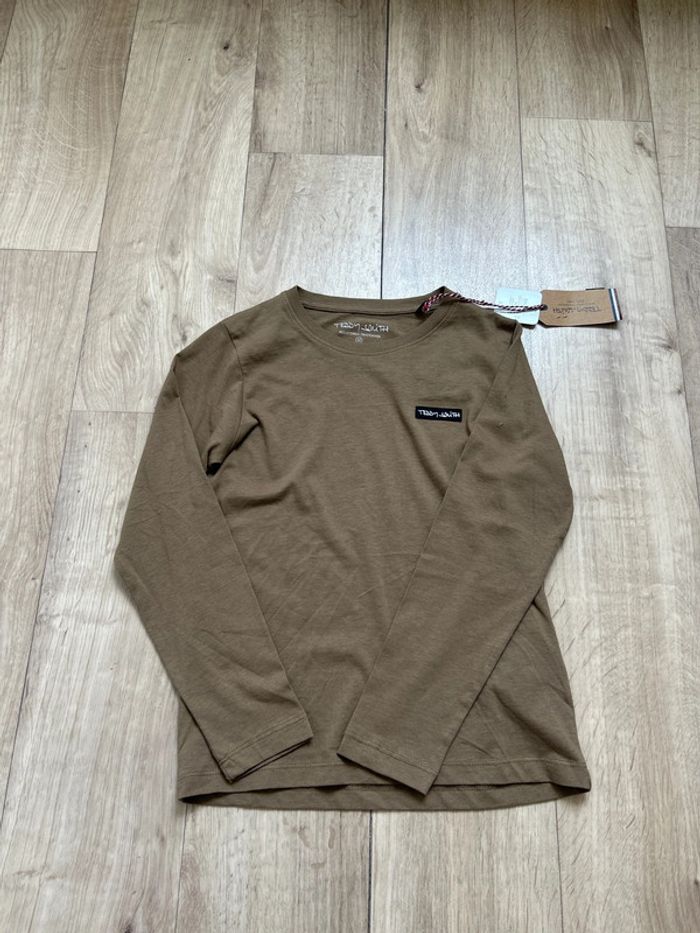 T-shirt à manches longues, marron clair 10ans