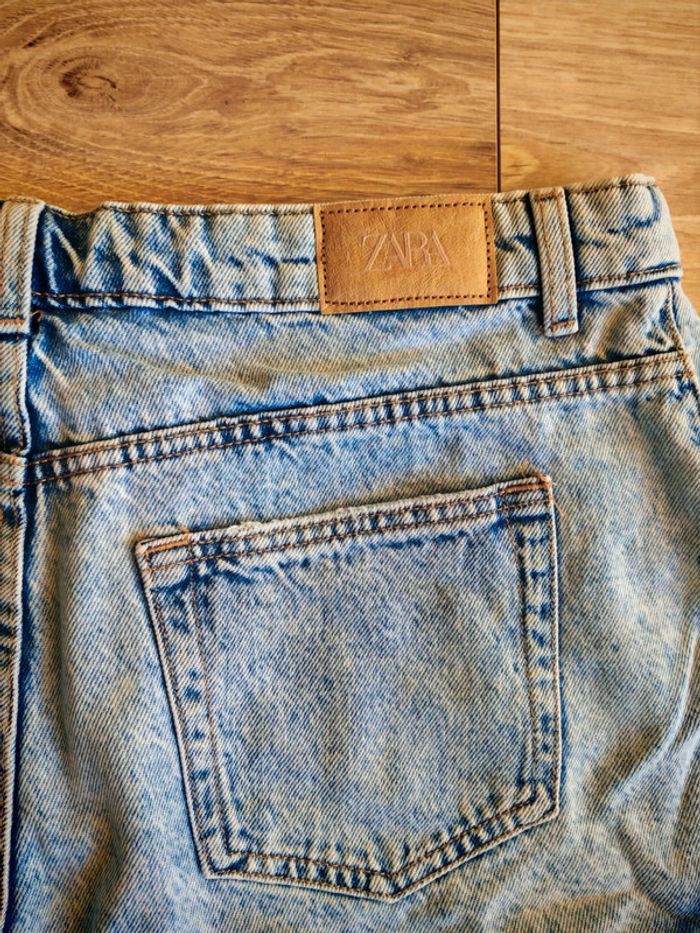 Short en jean zara taille 44 - photo numéro 6