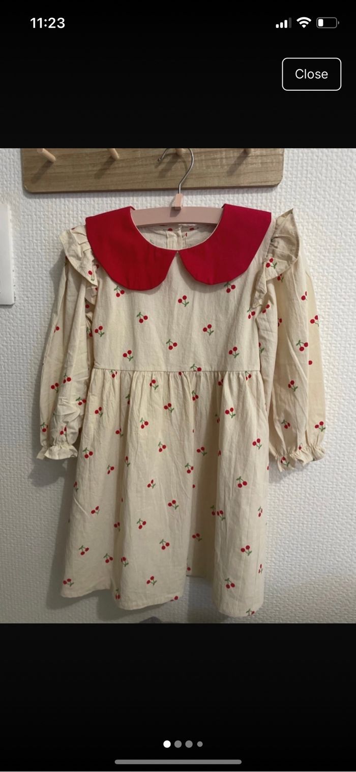 robe à manches longues pour filles