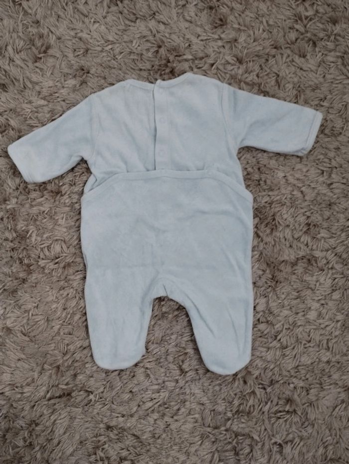 Pyjama 3 mois bleu - photo numéro 4