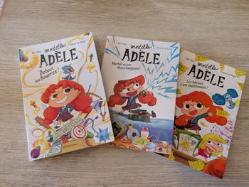 Lot de 3 romans mortelle Adèle + n17
