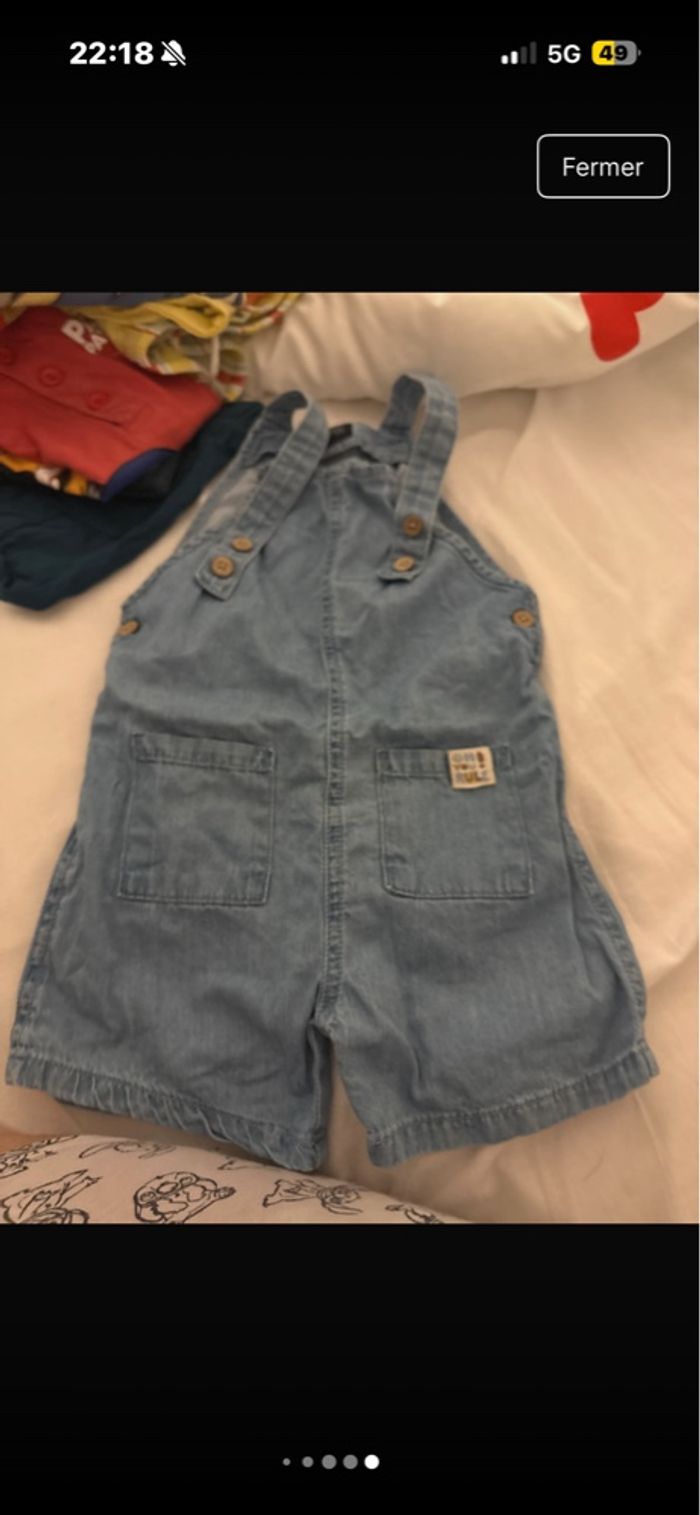 Lot de vêtement garçon bébé été 18-24 mois