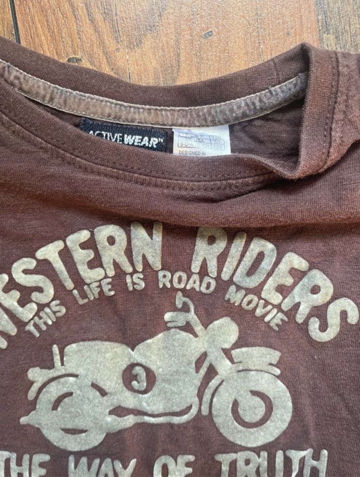 T-shirt manches longues La redoute taille 7-8 ans - photo numéro 2