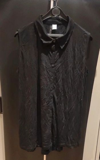 Chemisier noir neuf taille xl ms mode