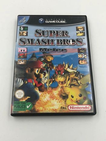 Jeu vidéo Super Smash Bros Melee sur console Nintendo Game Cube