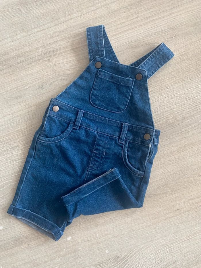 Salopette en jean bébé garçon - photo numéro 6