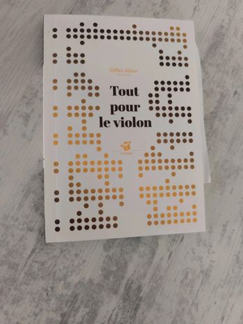 Tout pour le violon. Gilles Abier