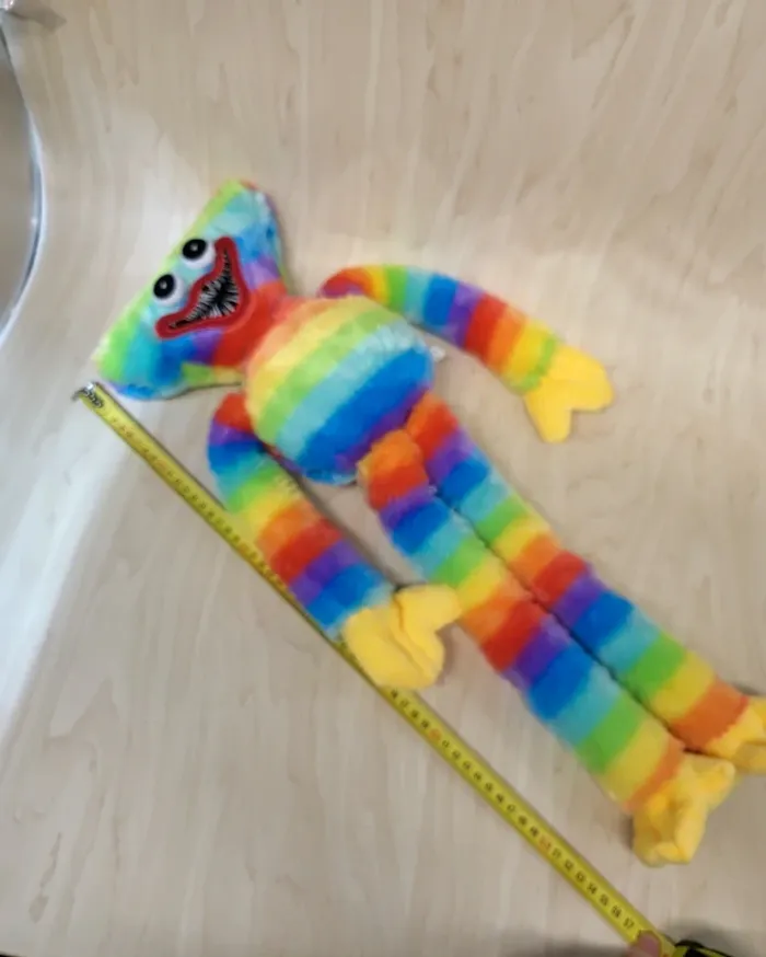 Peluche Poppy Playtime Huggy Wuggy arc-en-ciel - photo numéro 8