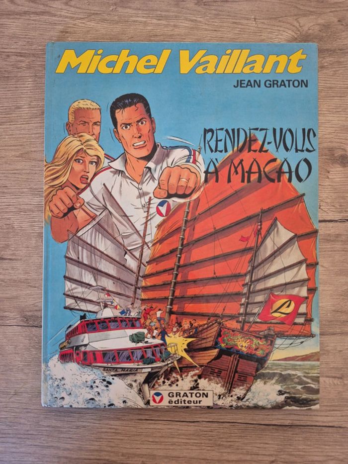 Bande dessinée Michel Vaillant Rendez vous à Macao