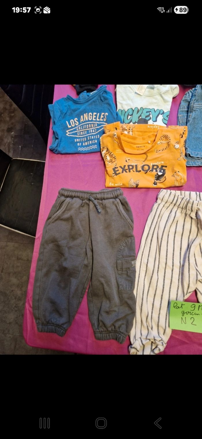 Lot vêtements 9mois garçon N 2 - photo numéro 3