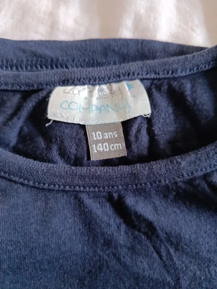 Pyjama manches longues fille taille 10 ans - photo numéro 2