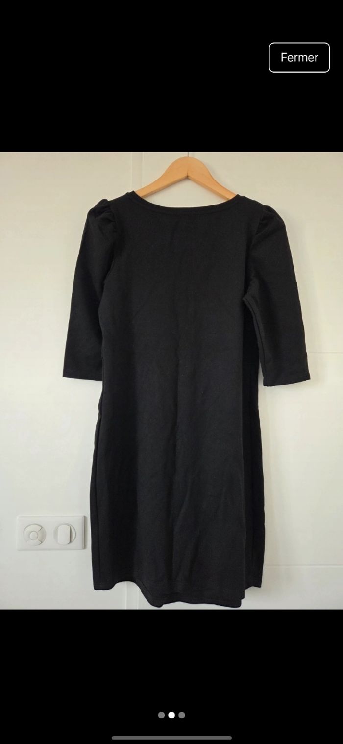 Robe noire maternité kiabi - photo numéro 2