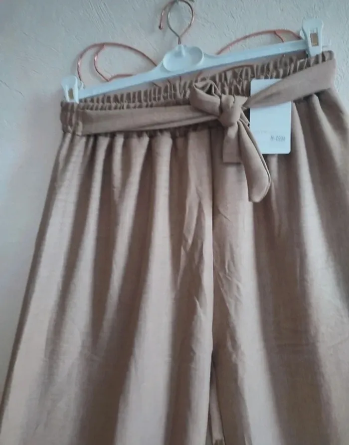 Pantalon jambes large Palazzo taille unique - photo numéro 8