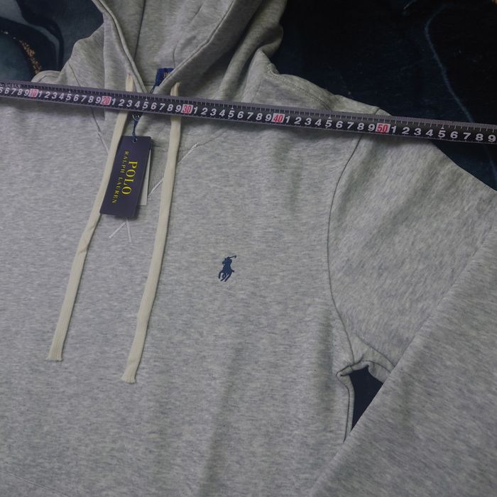 Sweat à capuche Ralph Lauren - Taille L - Couleur gris logo brodé - NEUF - photo numéro 4